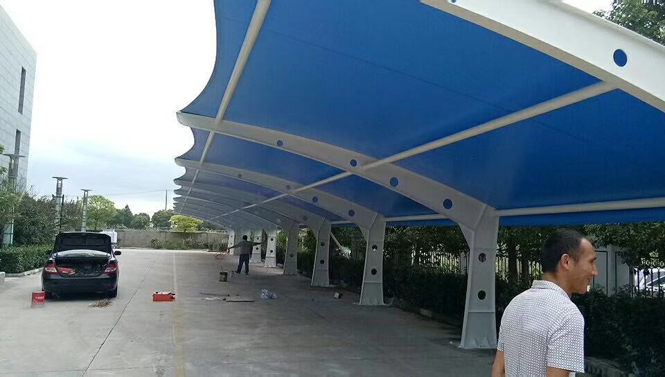 上海膜结构停车棚